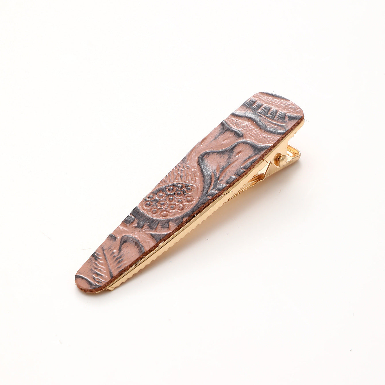 Wholesale Western Vintage Genuine Leopard Print Cow Pattern Clip